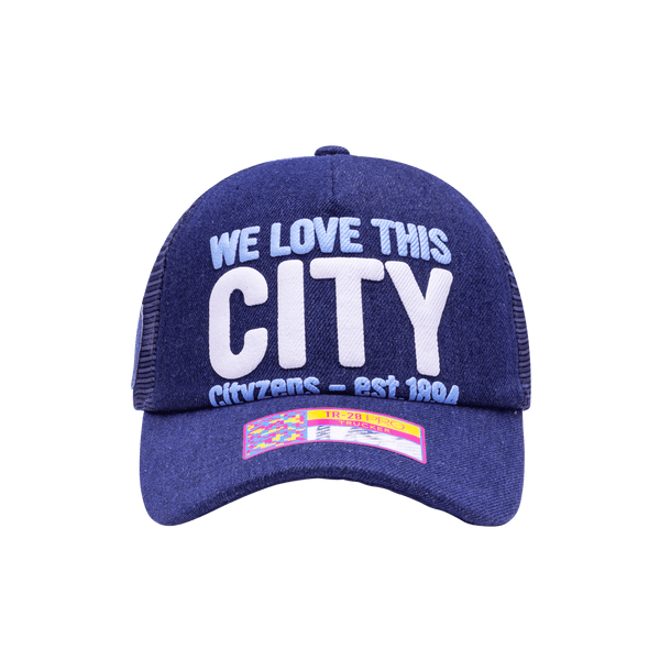 Manchester City Heart Trucker Hat